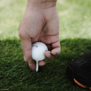 TE aroha golf club card