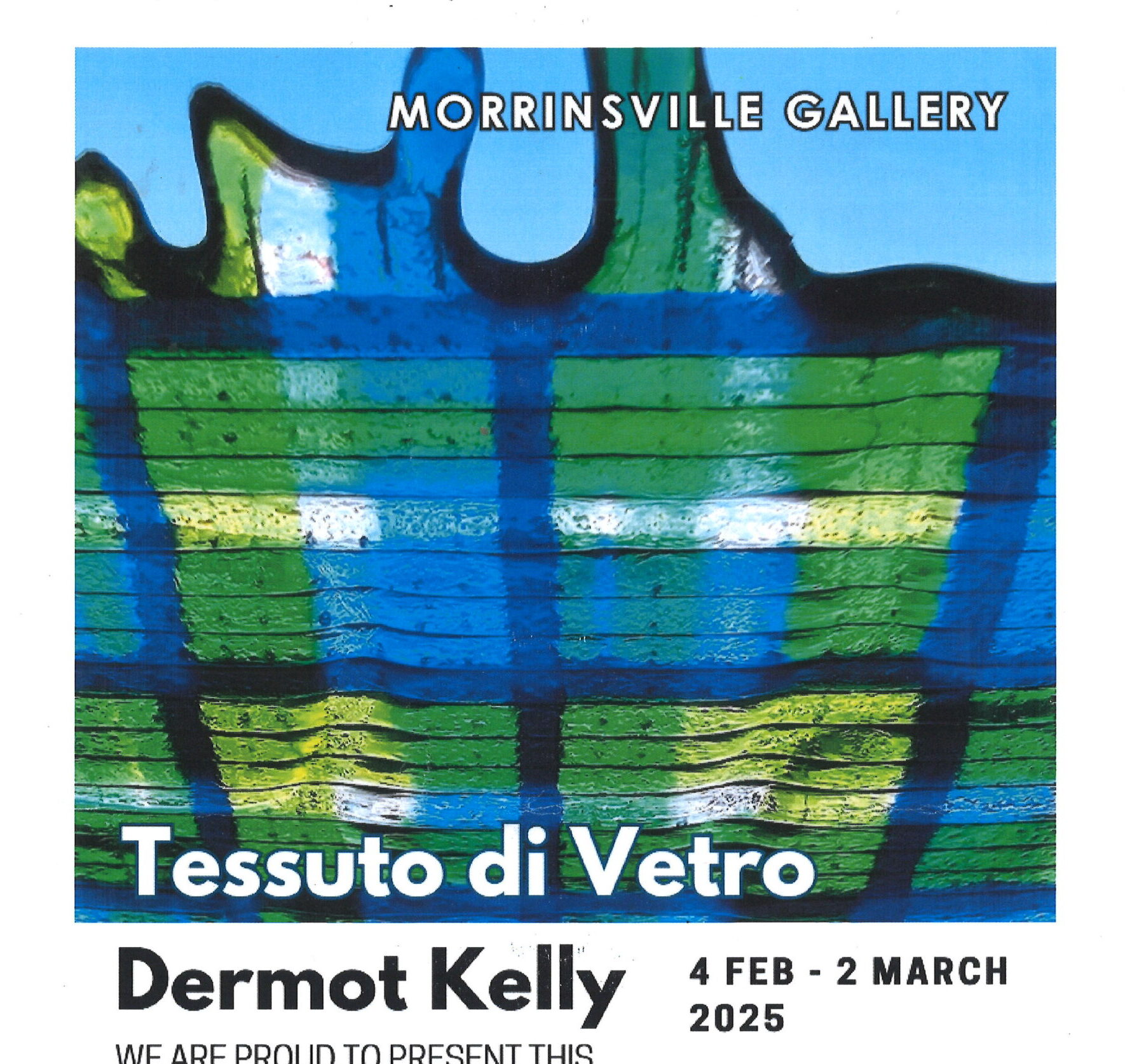 Dermot Kelly Tessuto di Vetro